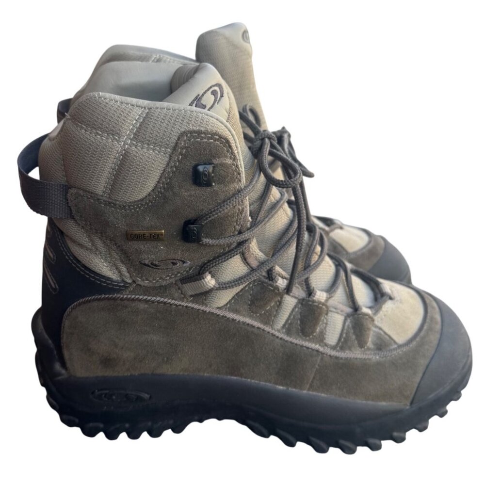 Salomon Quest 4D Forces 2 High GTX Womens Size 7.5 Green Tactical Hiking Boots